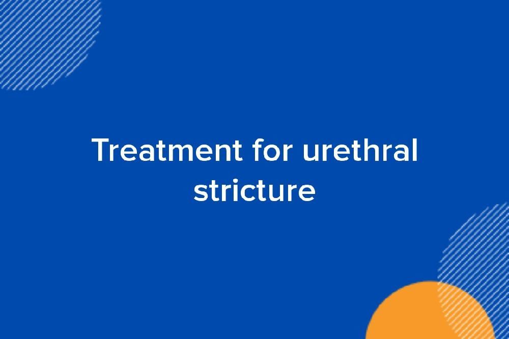 Treatment for urethral stricture