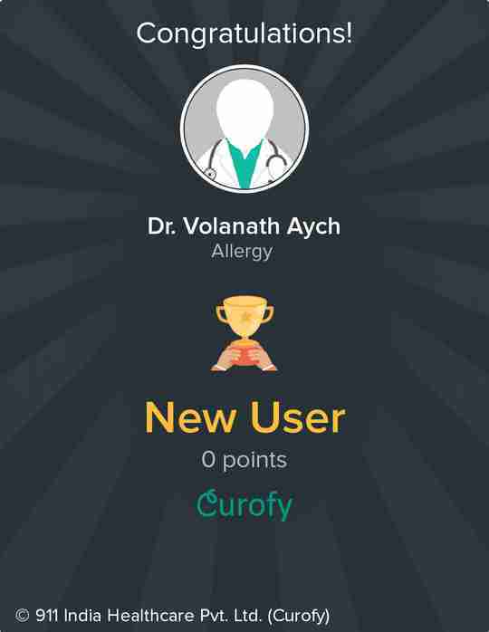 Dr. Volanath Aych's profile on Curofy